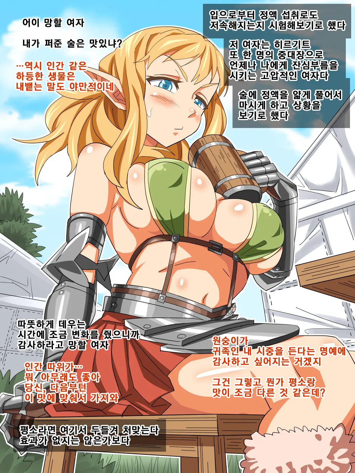 Elf Kishidan Sokuochi Harem